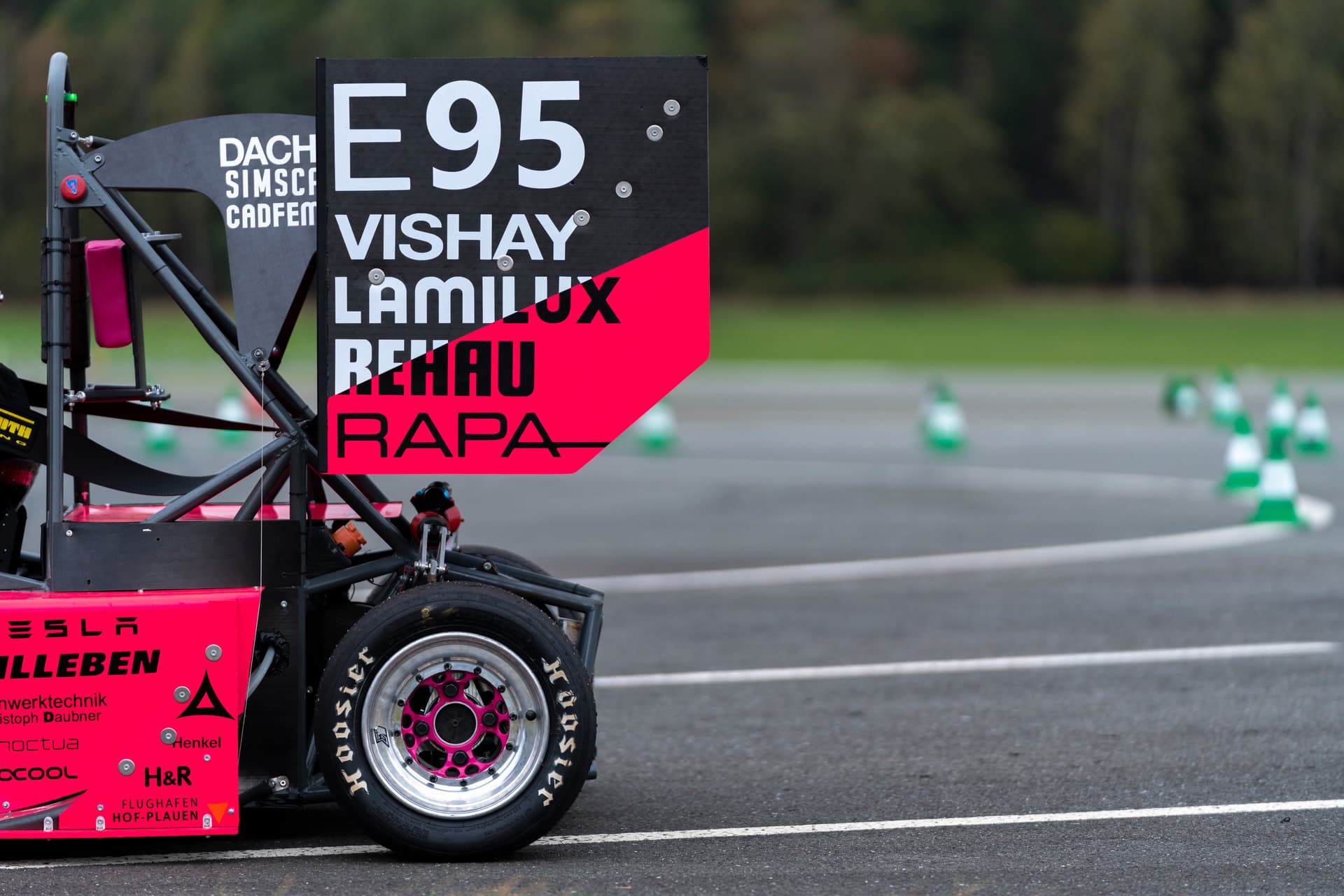 Heckflügel von Clyde